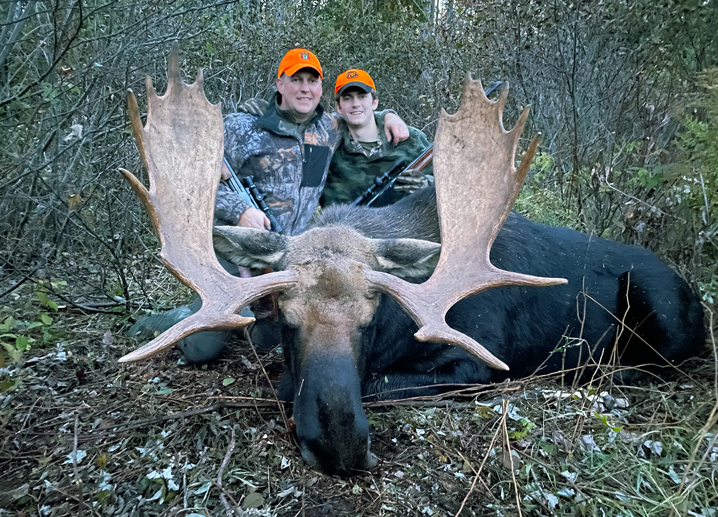 Josh and Moose