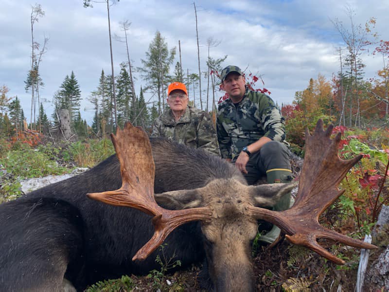 Hunter and Moose